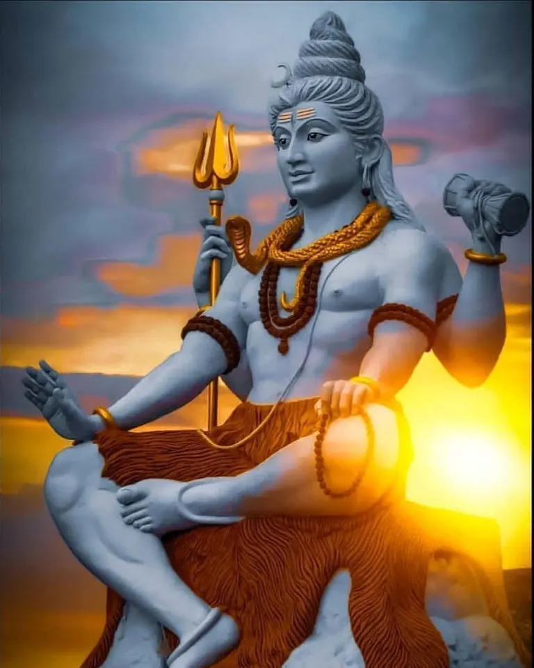 Dhyan Mudra of Shankar Bhagwan Photo Free Download for Mobile
