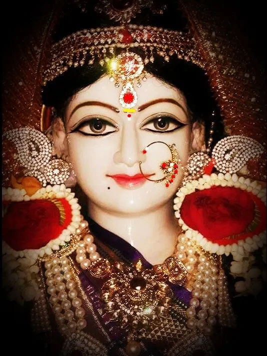 Beautiful Face of Maa Durga Beautiful Face of Maa Durga