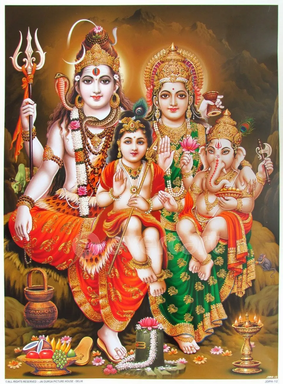 Bhagwan Shiva Family Photos & Pictures Full HD Quality