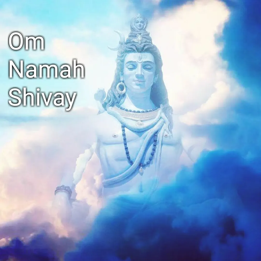 Bhagwan Shiva Photo with Om Namah Shivaya Mantra Download