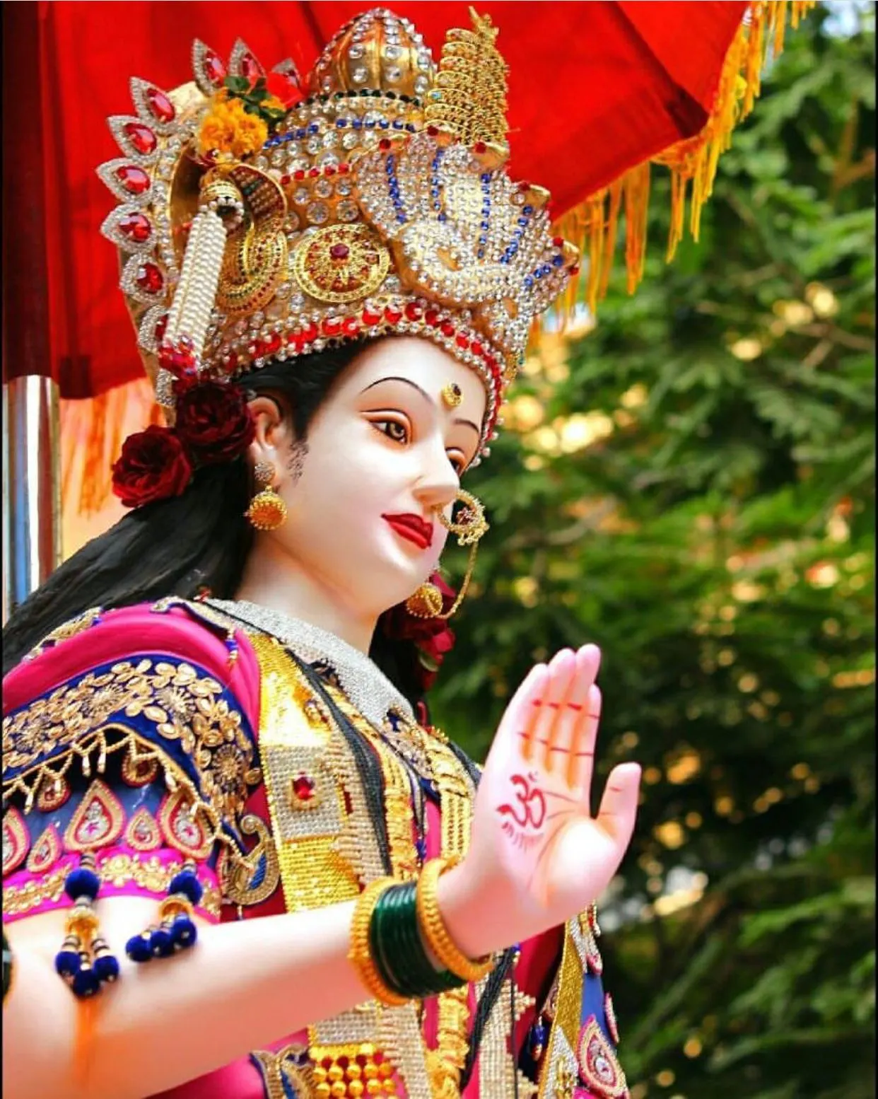 Durga Face HD Wallpaper Durga Face HD Wallpaper