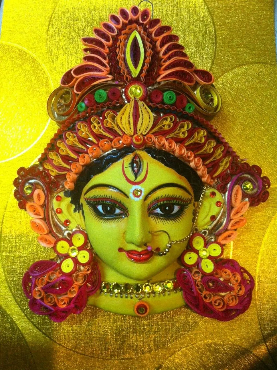 Maa Durga Face HD Image for Mobile Maa Durga Face HD Image for Mobile