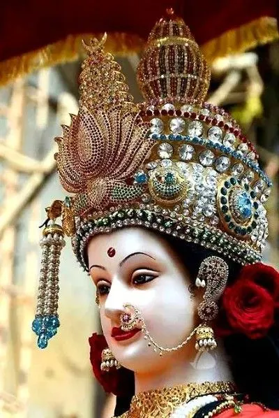 Maa Durga Face HD Image Maa Durga Face HD Image