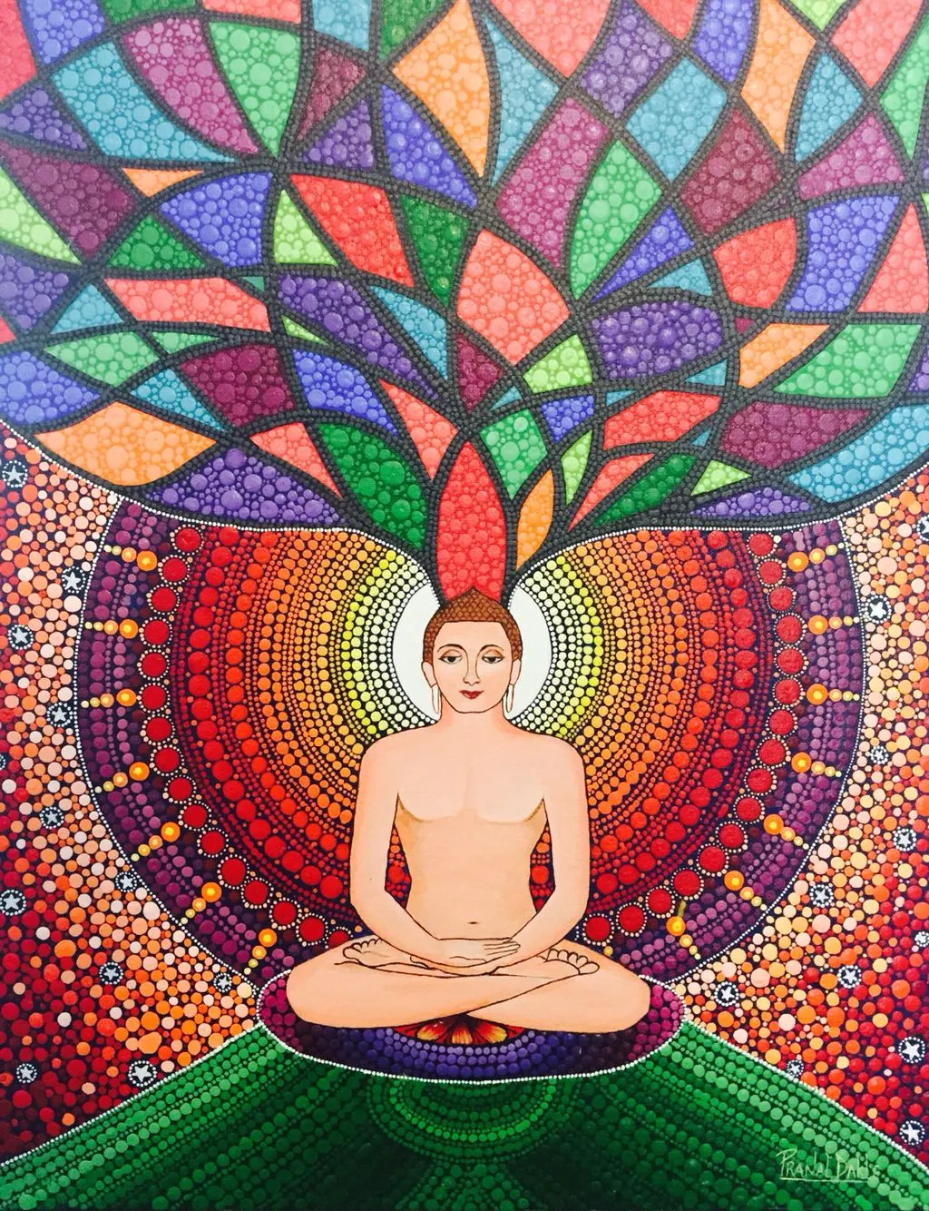 Mahavir Swami Bhagwan Paiting Photo