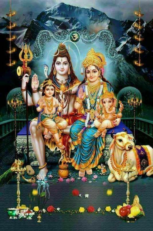 Lord Shiva Family Hd Wallpapers For Mobile