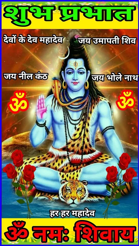Shubh Prabhat OM Namah Shivaya Image