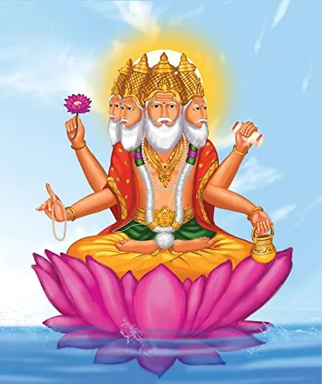 God Brahma Image HD