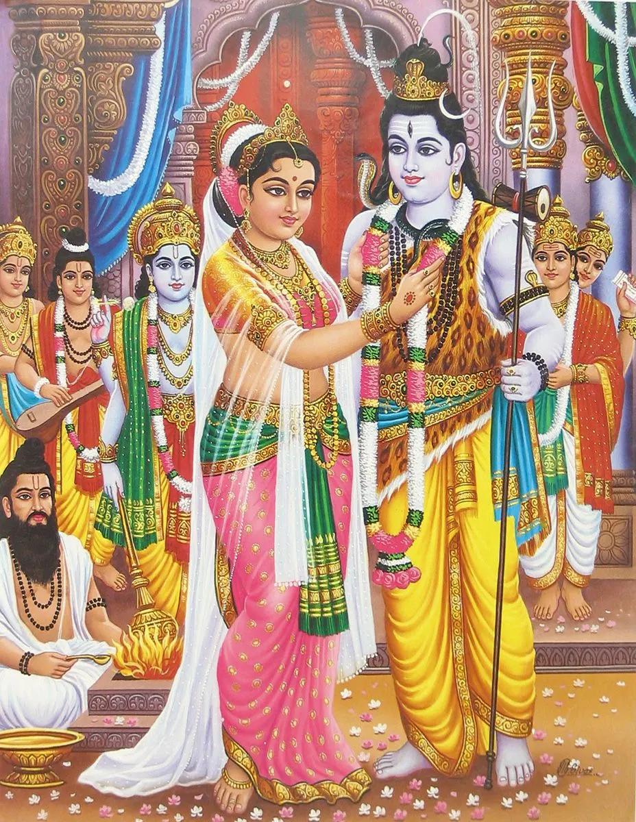 Images of Shiv Parvati Marriage Images of Shiv Parvati Marriage