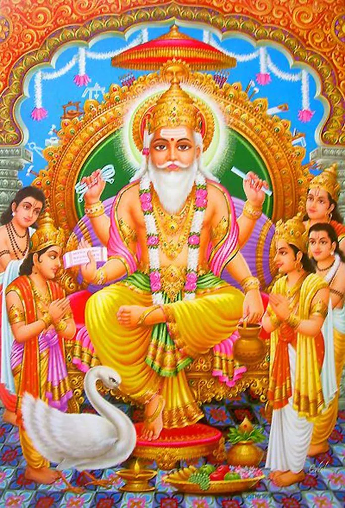Lord Brahma HD Images