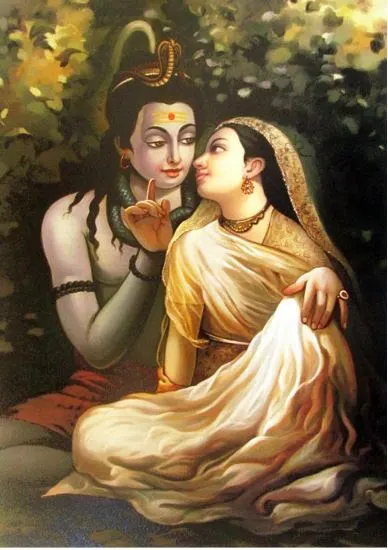 Shiv Parvati Romantic Images Shiv Parvati Romantic Images