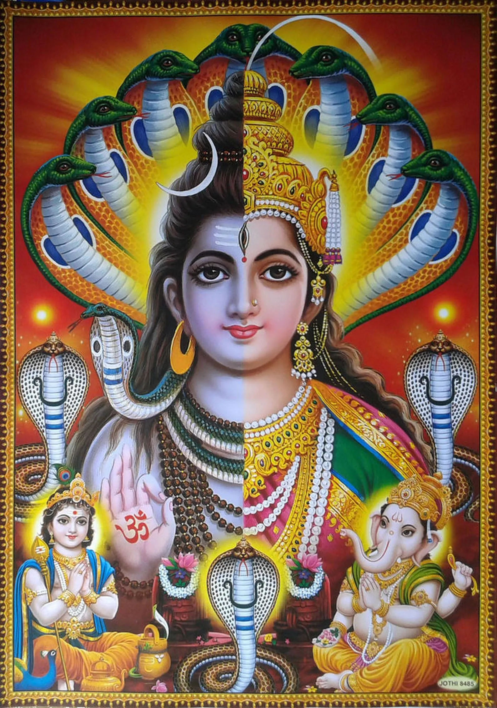 Shivshakti God Image