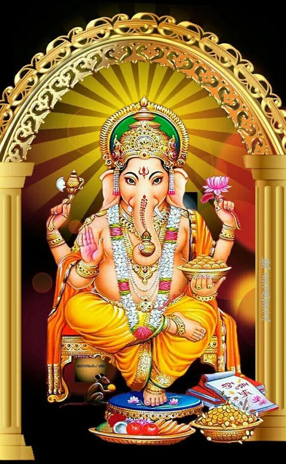 Bhagwan Ganesh God Ki Sundar Photo Download Free