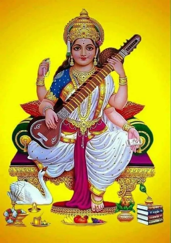 Goddess Saraswati Devi Images HD Download
