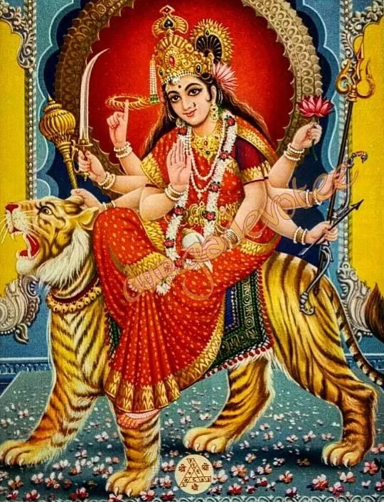 Goddess Sherwali Maa Image Pic Goddess Sherwali Maa Image Pic