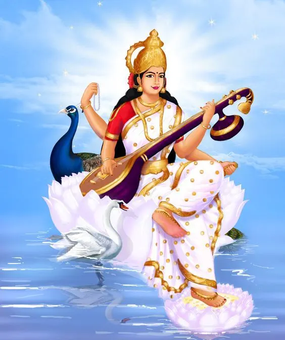 Hindu Goddess Saraswati Maa Images HD Download