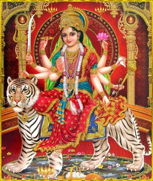 Maa Durga Sherawali Image HD Photo Maa Durga Sherawali Image HD Photo