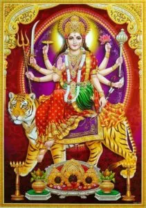 Maa Sherawali Image for Mobile HD Wallpaper