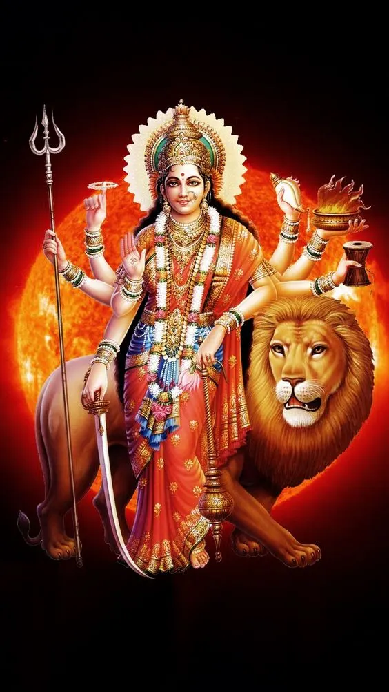 Sherawali Shree Durga Mata HD Image Sherawali Shree Durga Mata HD Image